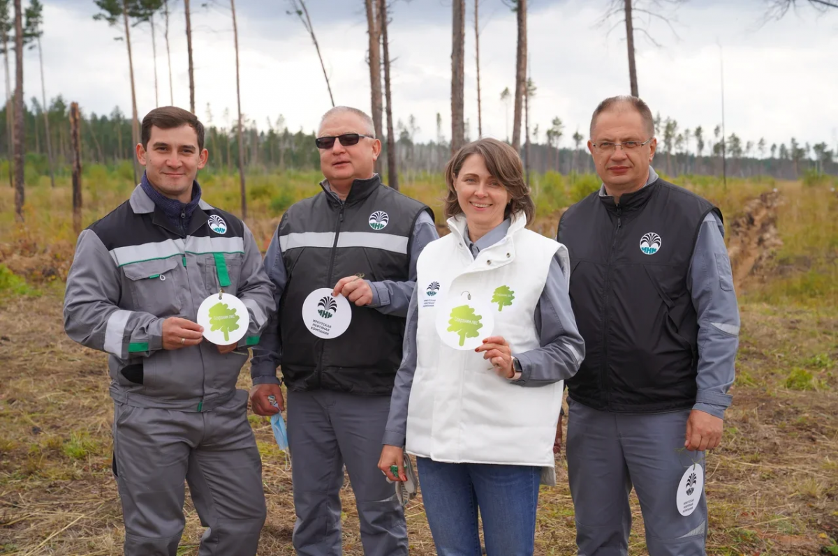Всероссийская акция «Сохраним лес» прошла в Иркутском районе при поддержке ИНК