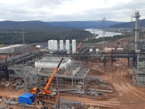 Иркутская нефтяная компания завершила монтаж оборудования на газофракционирующей установке