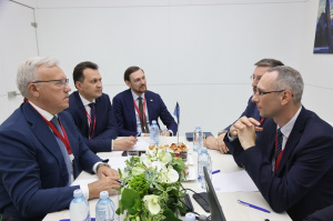 Губернатор Красноярского края и глава ИНК Яков Гинзбург обсудили перспективы сотрудничества 