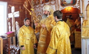 Епископ Братский и Усть-Илимский освятил храм на Яракте